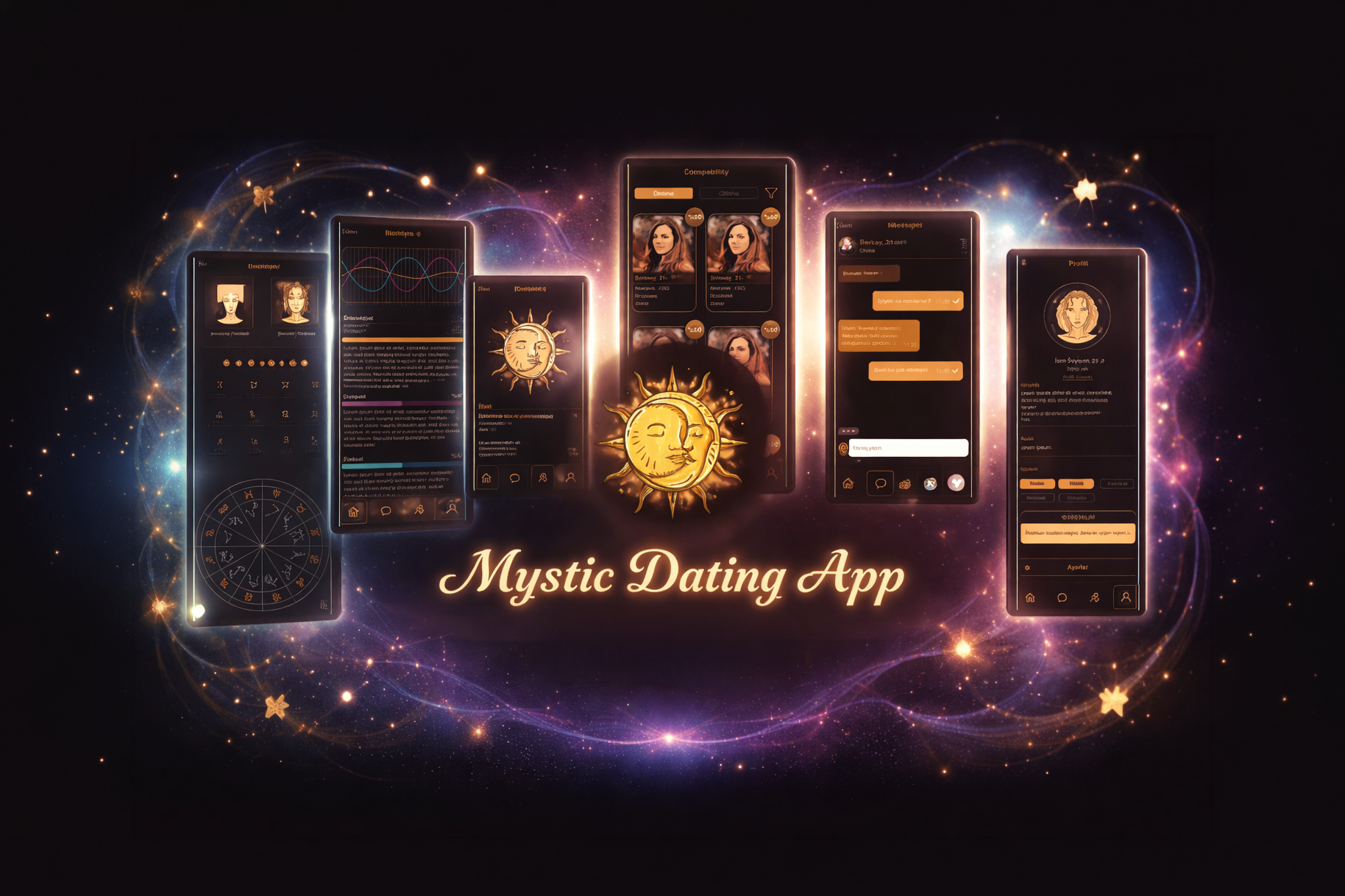 Yıldız Falı — Astrology App — mobile app design by Nuray Betül Altunkaynak